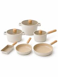FIKA idishlar, Neoflam FIKA, tova 15 sm, 24 sm, 26 sm, kovsh 1.6 l, kastryulka 3.8 l, 5.4 l